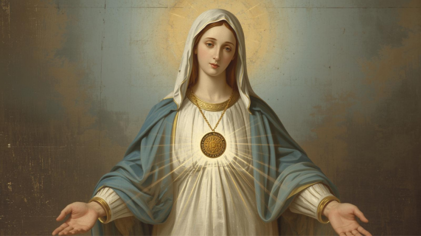 nuestra sra de la medalla milagrosa