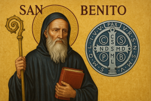 San Benito Historia Milagros Oración