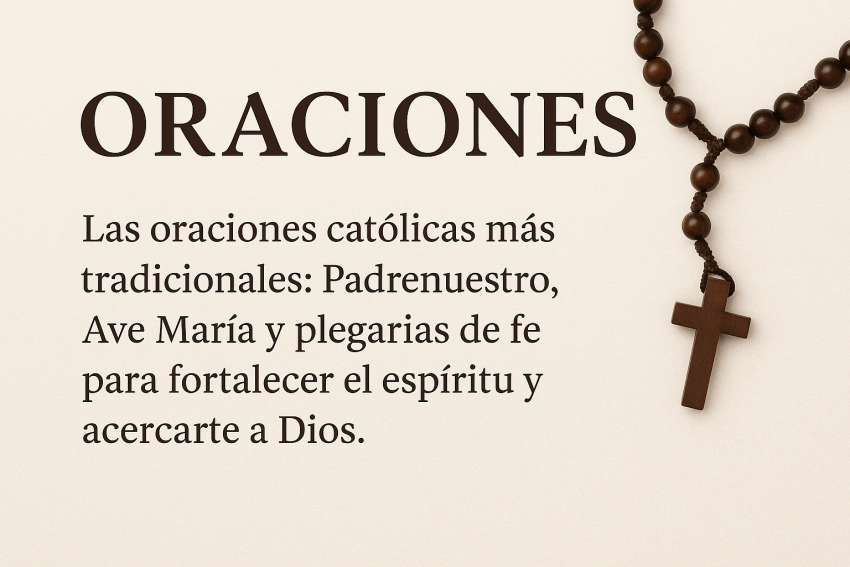 Oraciones católicas y cristianas